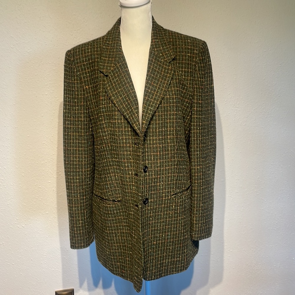 Vintage Green Blazer